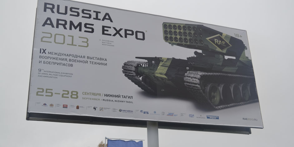 RUSSIA ARMS EXPO 2013